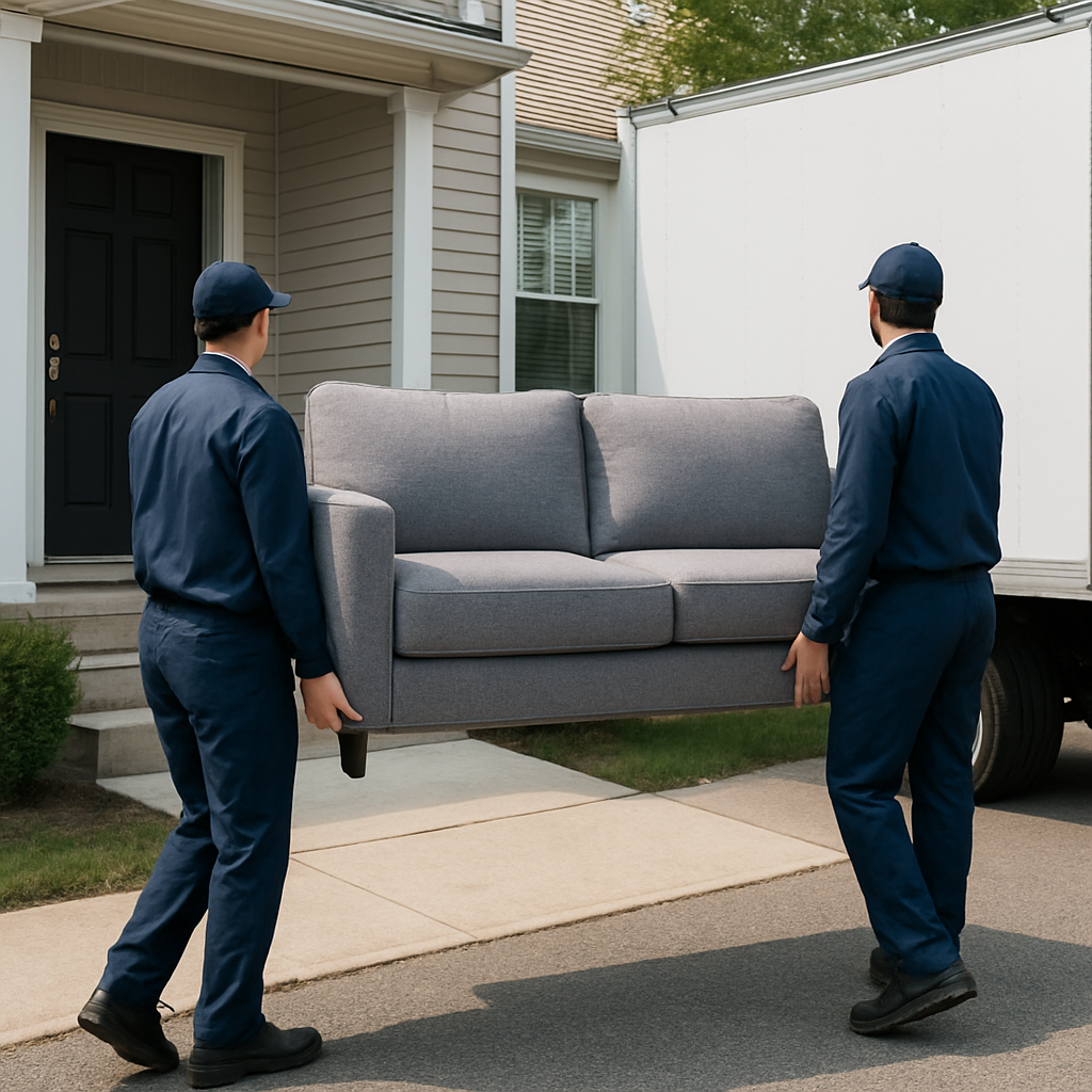 Junk removal service example for homes and apartments in Hackensack NJ